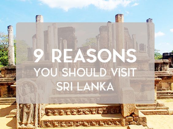 9 Reasons You Should Visit Sri Lanka